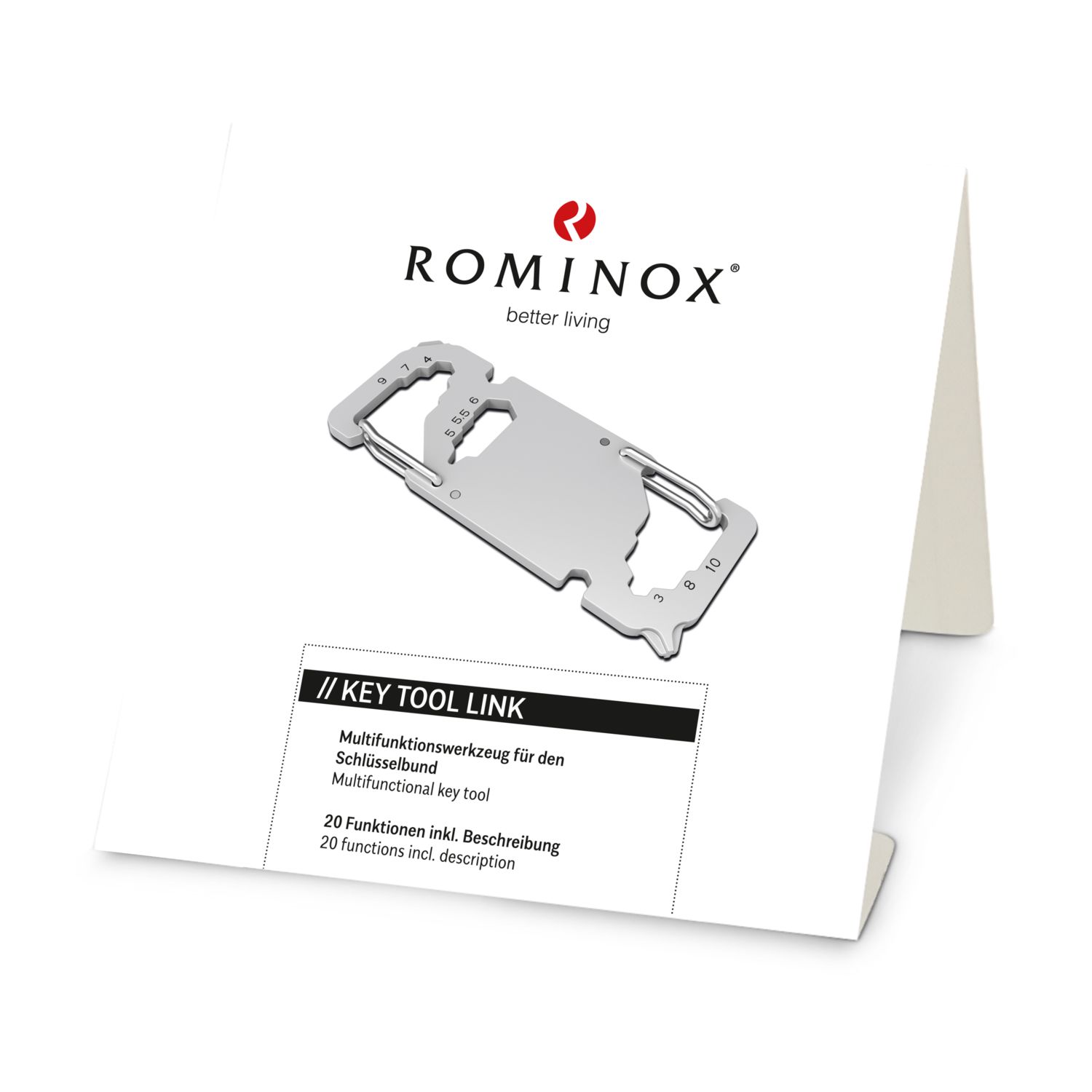 ROMINOX® Key Tool Link (20 Funktionen) Deutschland Fan Jubelverstärker 2K2107j