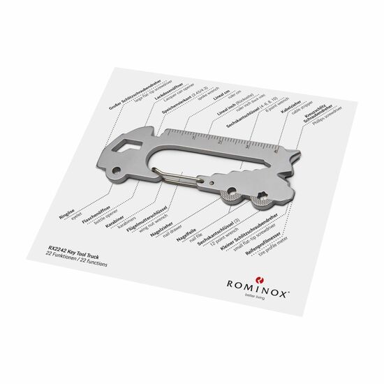 ROMINOX® Key Tool Truck (22 Funktionen) Frohe Weihnachten 2K2201a