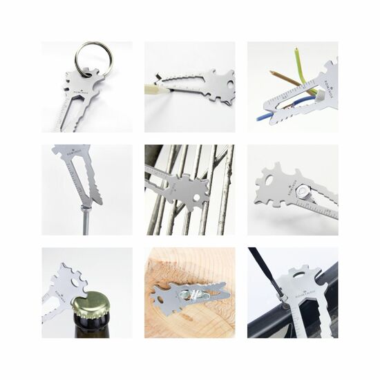 ROMINOX® Key Tool Lion (22 Funktionen) Frohe Ostern Hase 2K2202b