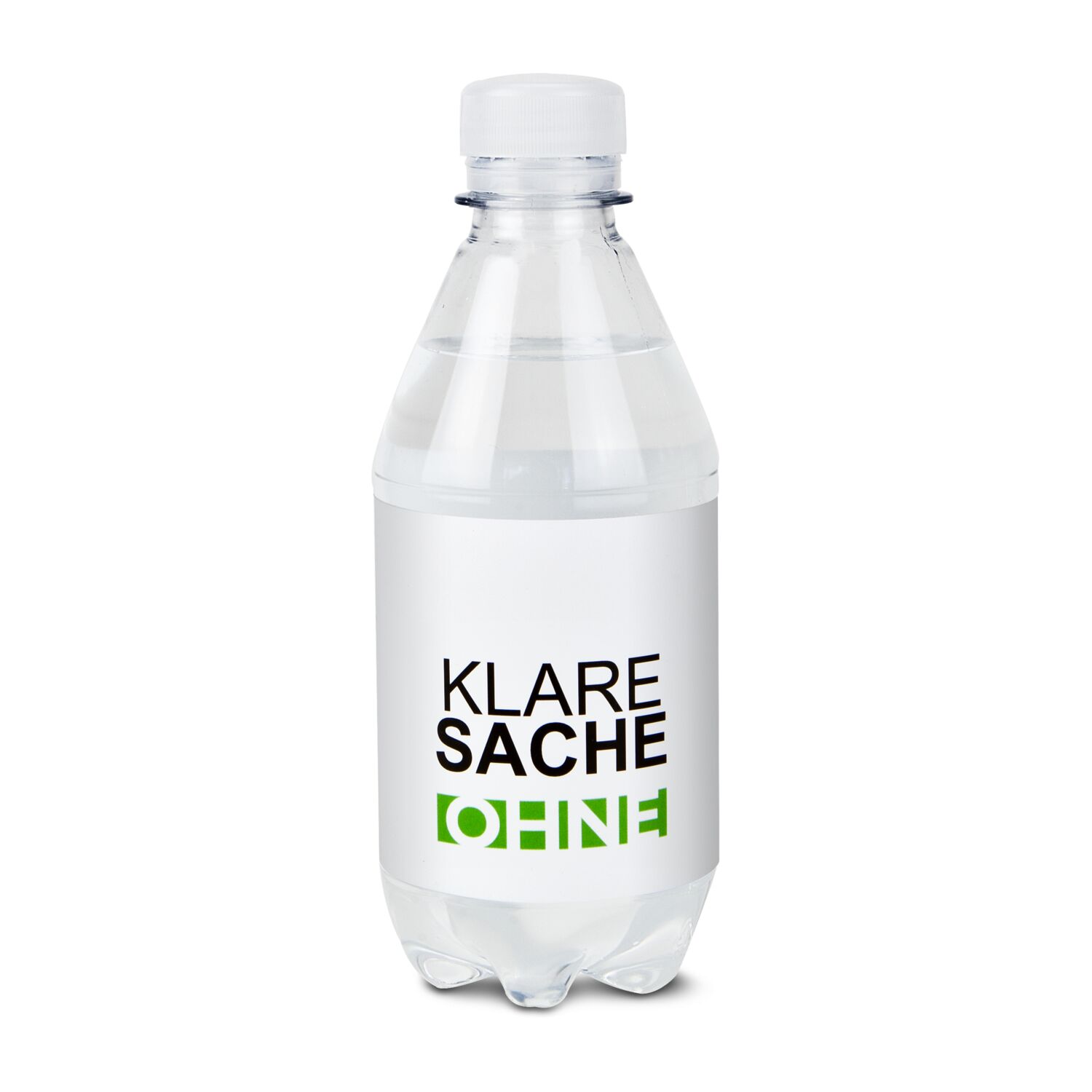 330 ml PromoWater - Mineralwasser, still - Papier-Etikett 2P001P