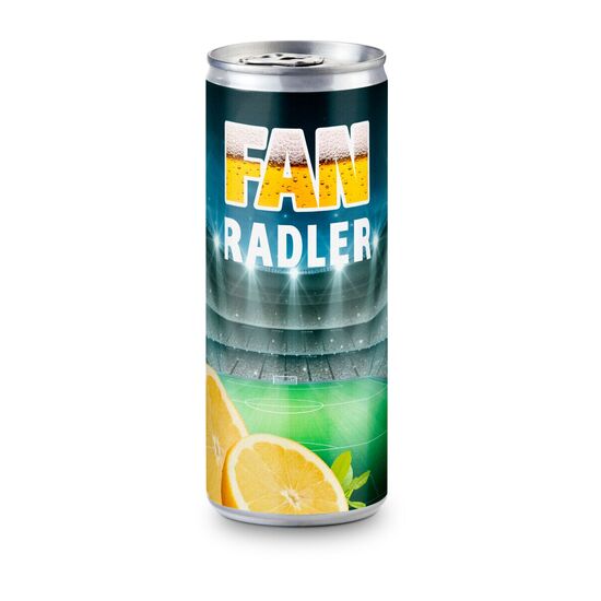 Radler - Bier und Zitronenlimonade - Papier-Etikett, 250 ml 2P033P