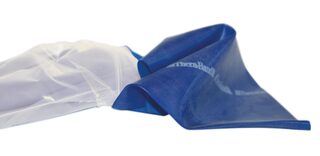 Theraband 1 im Pergaminbeutel 5 m