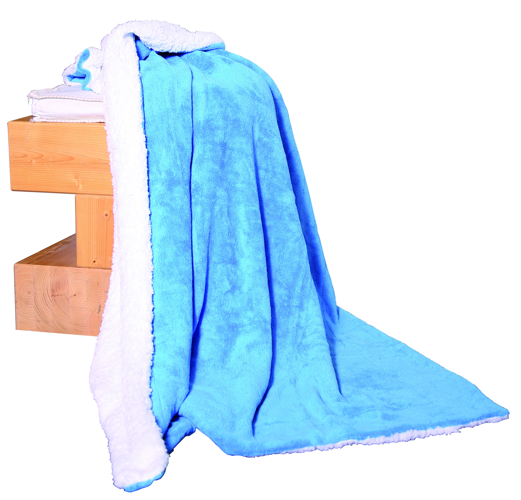 Duodecke Coral/Sherpa 200 x 150 cm