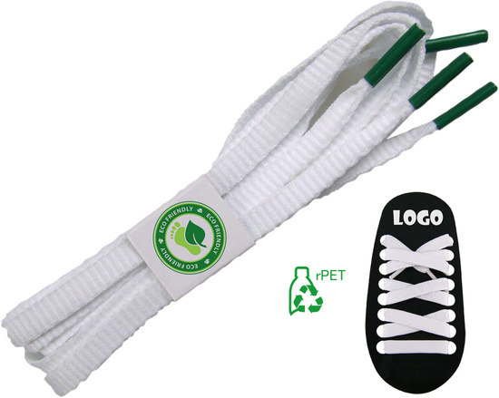 Schnürsenkel Flachband rPET