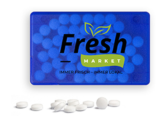 MintCard 7 g  blau-transparent