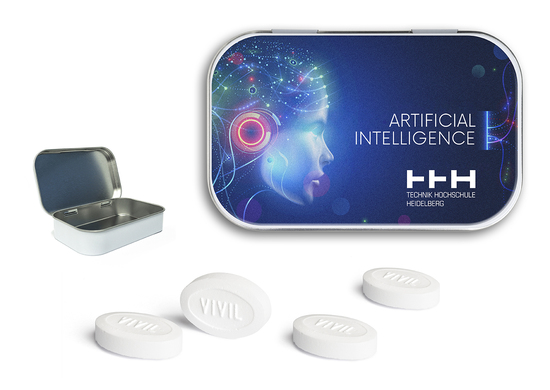 Nostalgiedose 60 g Vivil Friendship weiß