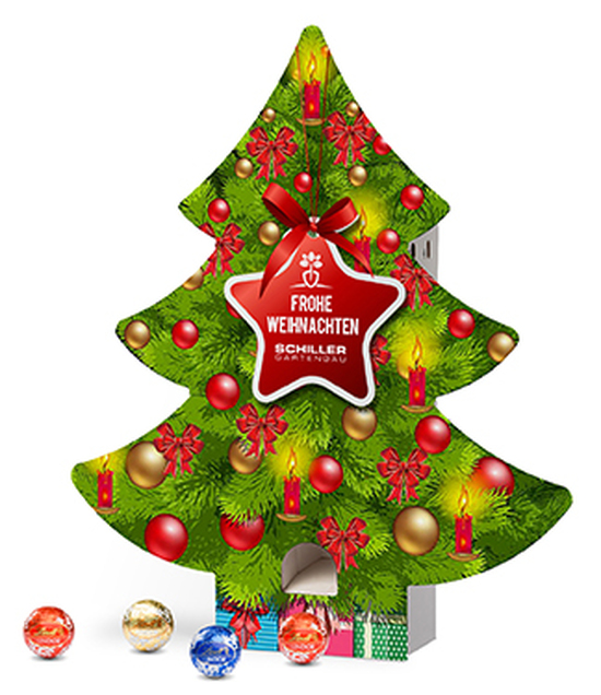 Lindt Lindor Adventsspender "Baum" 115 g