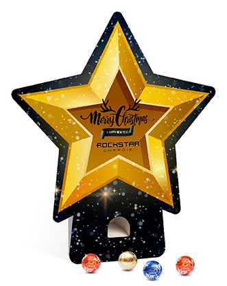 Lindt Lindor Adventsspender "Stern" 115 g