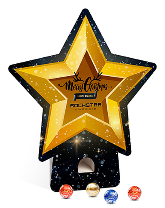 Lindt Lindor Adventsspender "Stern" 115 g