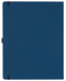 Notizbuch Style Large im Format 19x25cm, Inhalt kariert, Einband Fancy in der Farbe Royal Blue