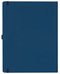 Notizbuch Style Large im Format 19x25cm, Inhalt liniert, Einband Fancy in der Farbe Royal Blue