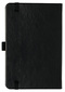 Notizbuch Style Small im Format 9x14cm, Inhalt blanco, Einband Slinky in der Farbe Black