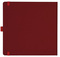 Notizbuch Style Square im Format 17,5x17,5cm, Inhalt kariert, Einband Fancy in der Farbe Ruby Red