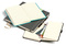 Notizbuch Style Square im Format 17,5x17,5cm, Inhalt kariert, Einband Woody in der Farbe Sky
