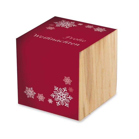 Pflanz-Holz Maxi mit Samen - Petersilie, 1 Seite gelasert