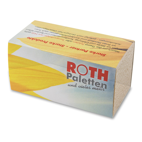 Pflanz-Holz 2er Set mit Samen - Glücksklee-Zwiebel, 2 Seiten gelasert (* Je nach Verfügbarkeit der Glücksklee-Zwiebeln)