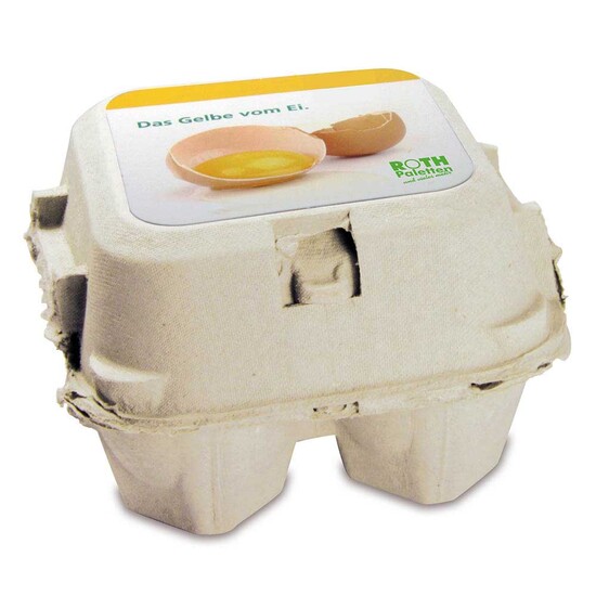 Das Gelbe vom Ei - mit Tontöpfchen, Eierkerze, Marmelade und Backförmchen