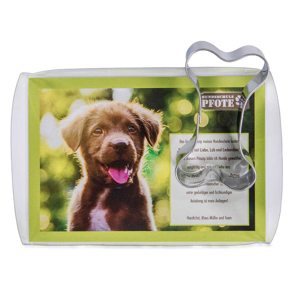 Backförmchen in der Box - Hund