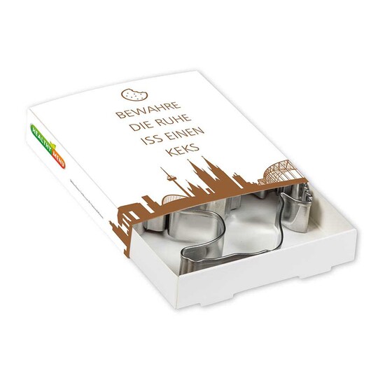 Backförmchen Premium-Box - Xmas - Komet + Stern