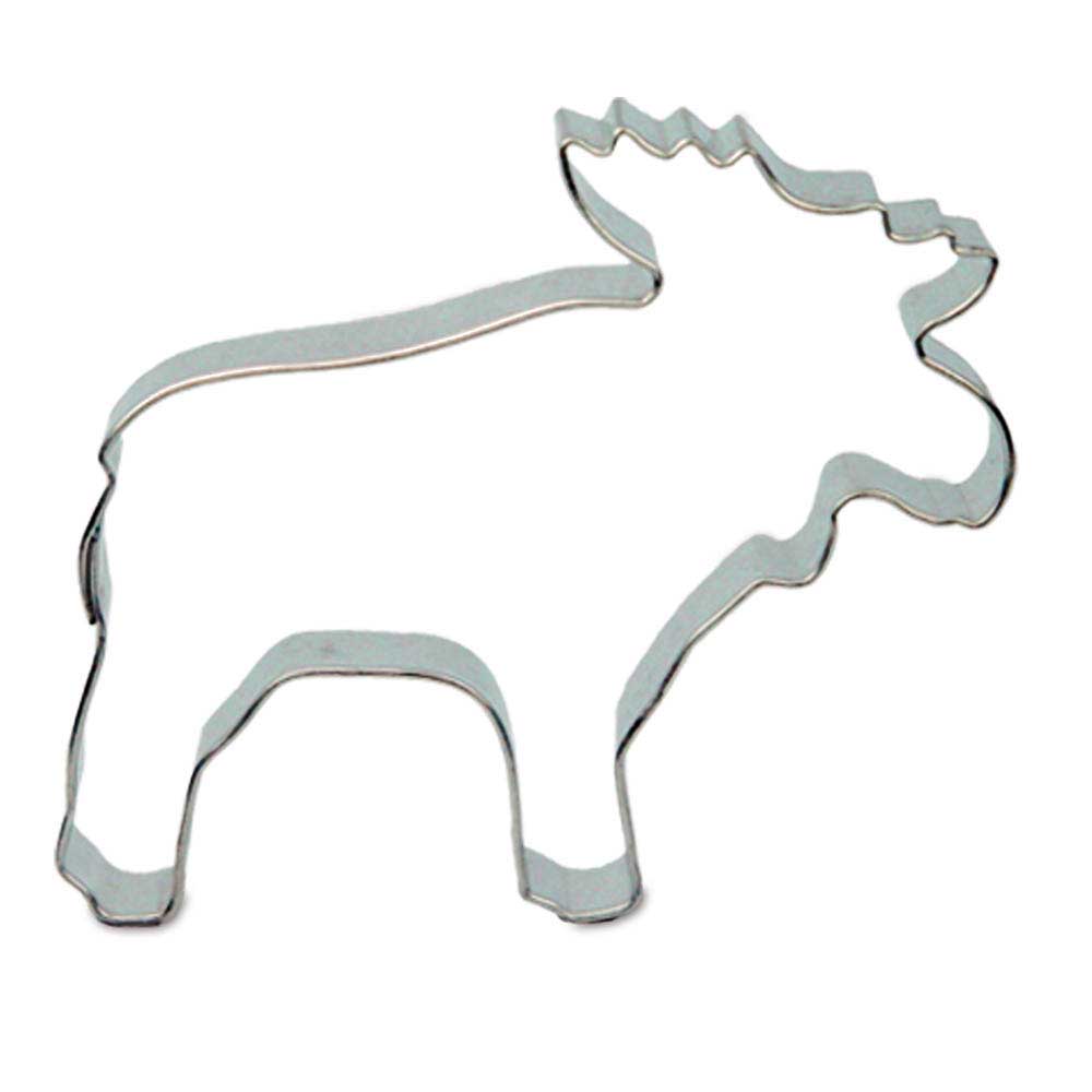 Backförmchen Premium-Box - Xmas - Tannenbaum + Elch