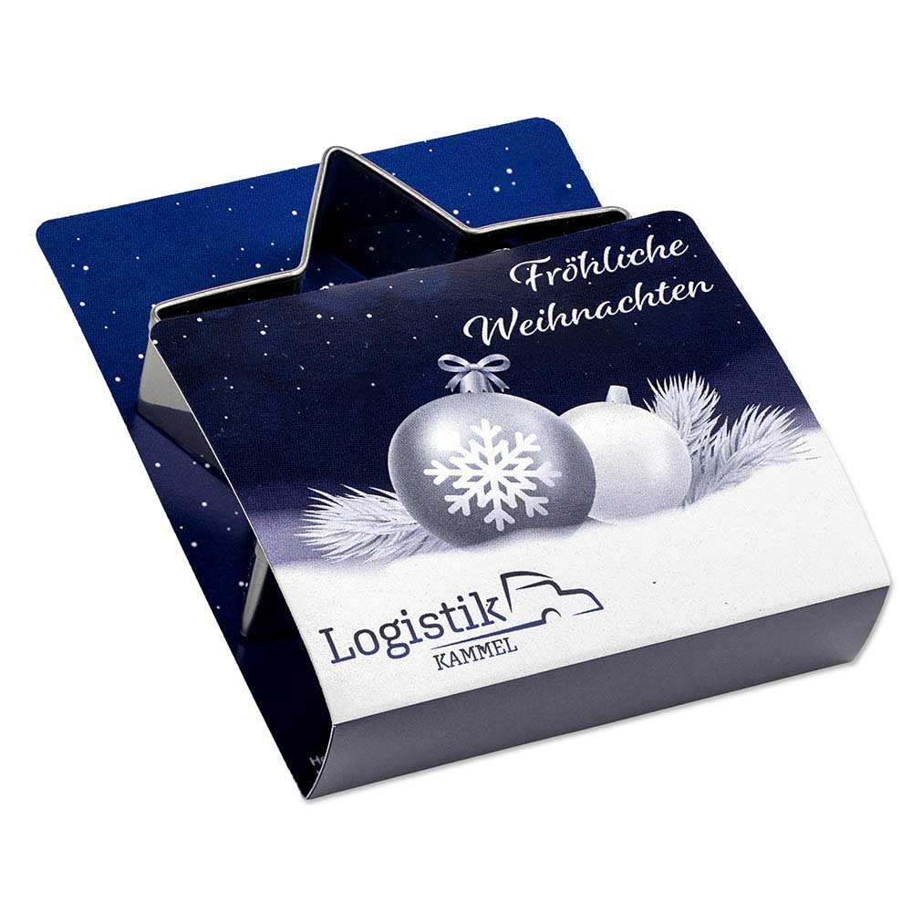 Backförmchen Single-Pack - Weihnachten - Stern 4/0-c