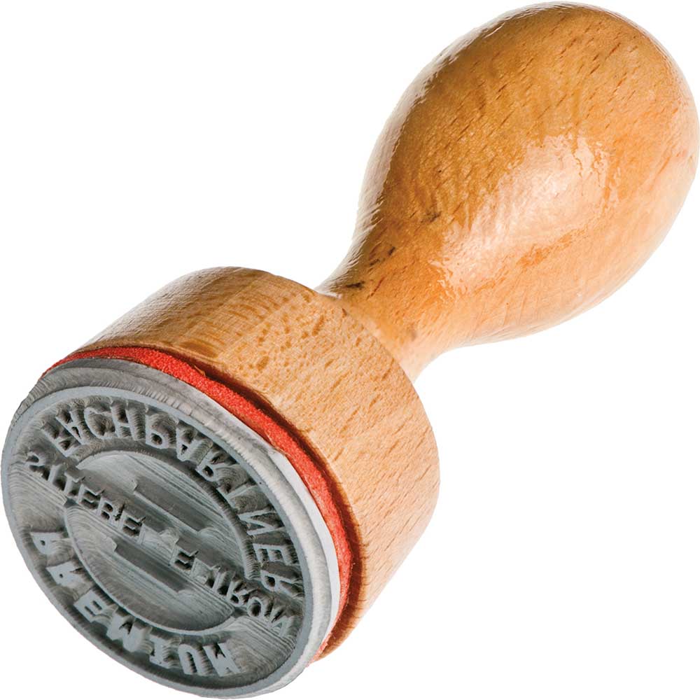 Holzstempel