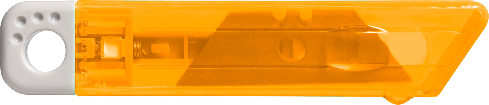 Cutter-Messer mit Federkernautomatik aus Kunststoff Griffin