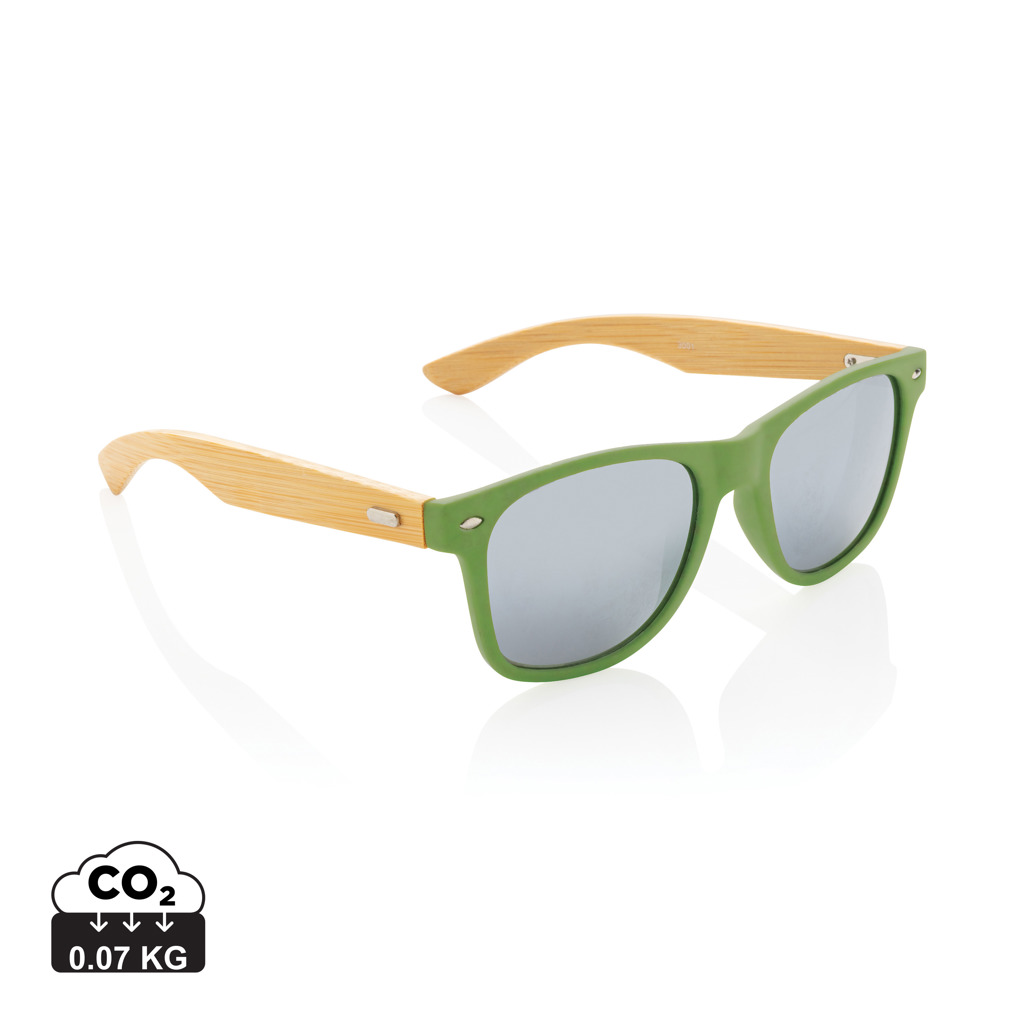 Sonnenbrille aus Bambus und RCS recyceltem Kunststoff