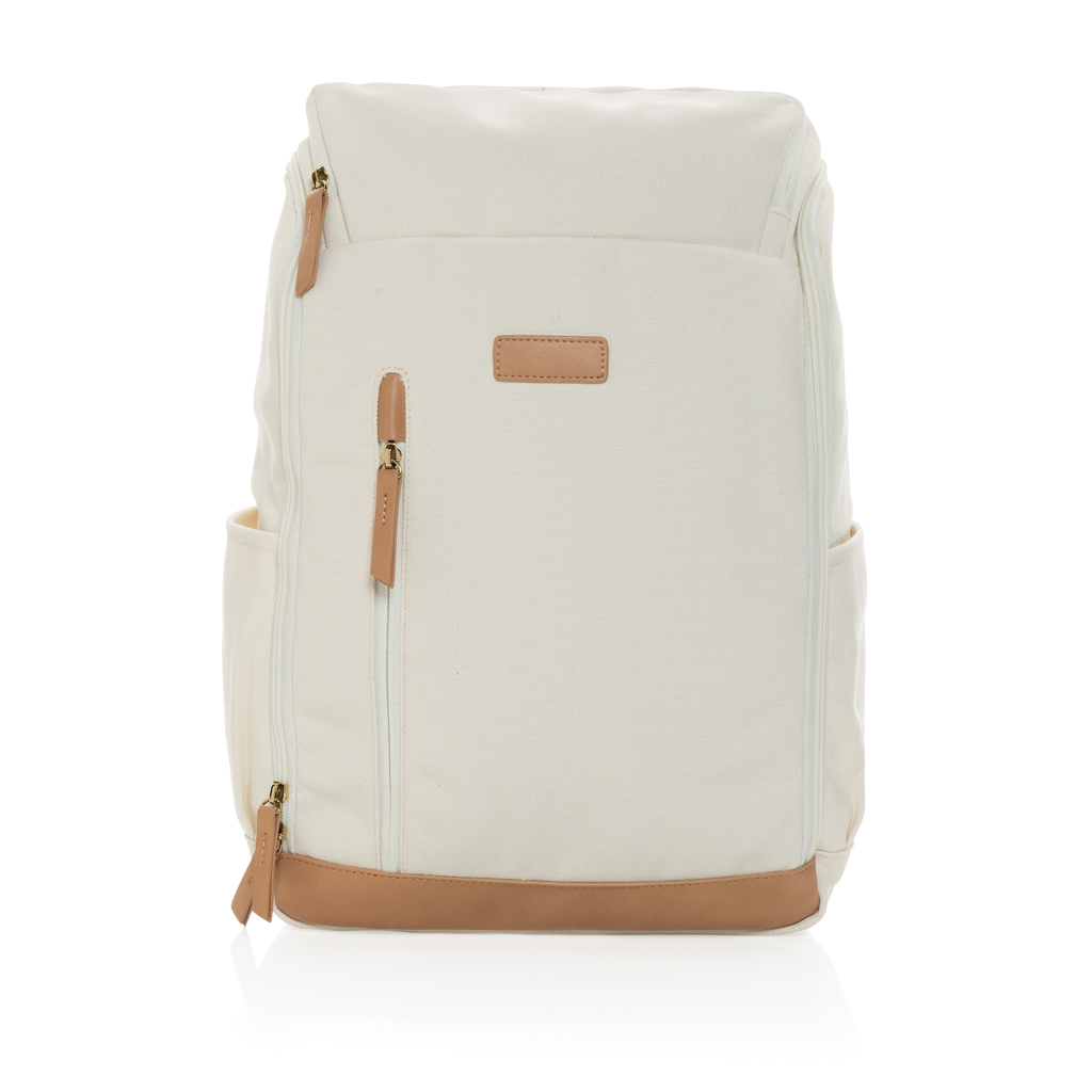Impact AWARE™ 16 oz. r recyceltem canvas 15" Laptop-Rucksack