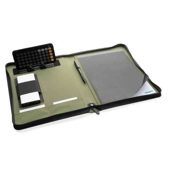 Impact Aware™ Deluxe 300D Tech Portfolio mit Reißverschluss