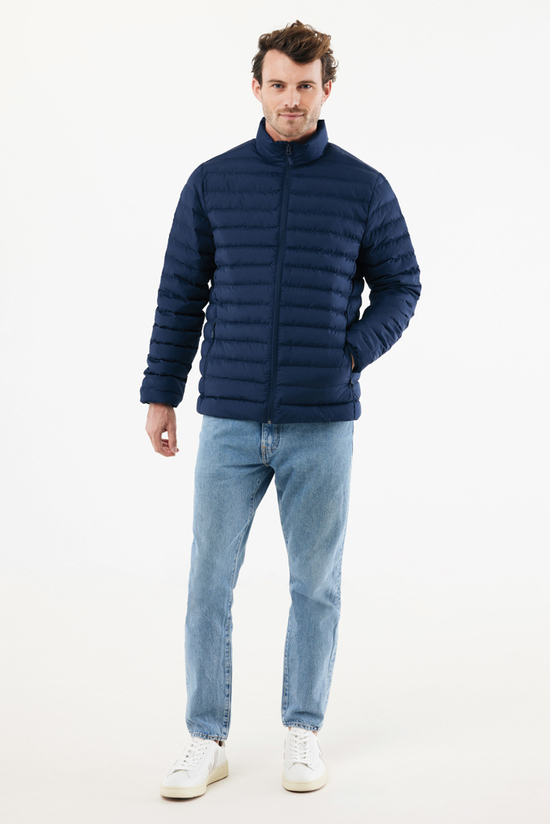 IQONIQ Maiko Herren Steppjacke aus recyceltem Polyester