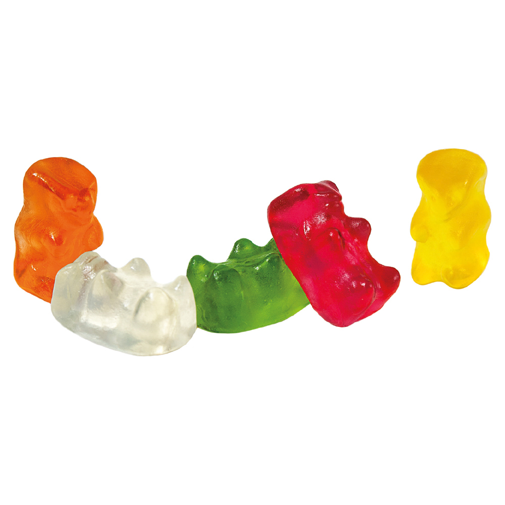 HARIBO Mini Goldbären Werbetüte, Inhalt: HARIBO Mini Goldbären bunt gemischt ca. 15 g