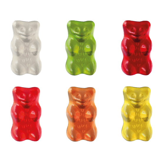 HARIBO Mini Goldbären Werbetüte, Inhalt: HARIBO Mini Goldbären bunt gemischt ca. 15 g