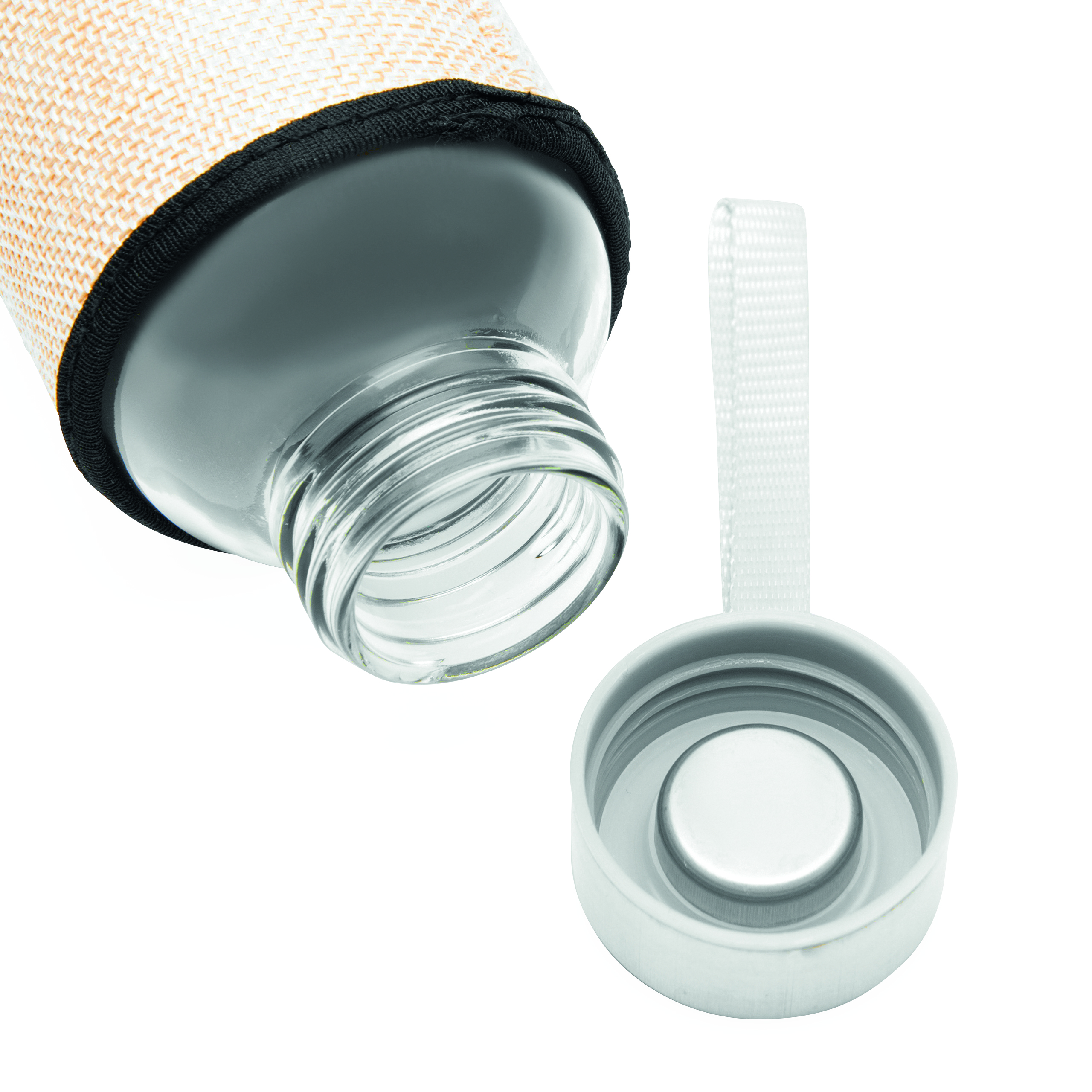 Glas-Trinkflasche TAKE JUTY