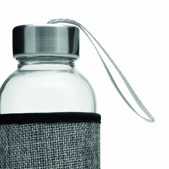 Glas-Trinkflasche TAKE JUTY