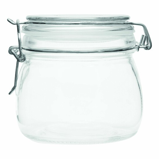 Vorratsglas CLICKY M mit Bügelverschluss, Füllmenge ca. 500 ml