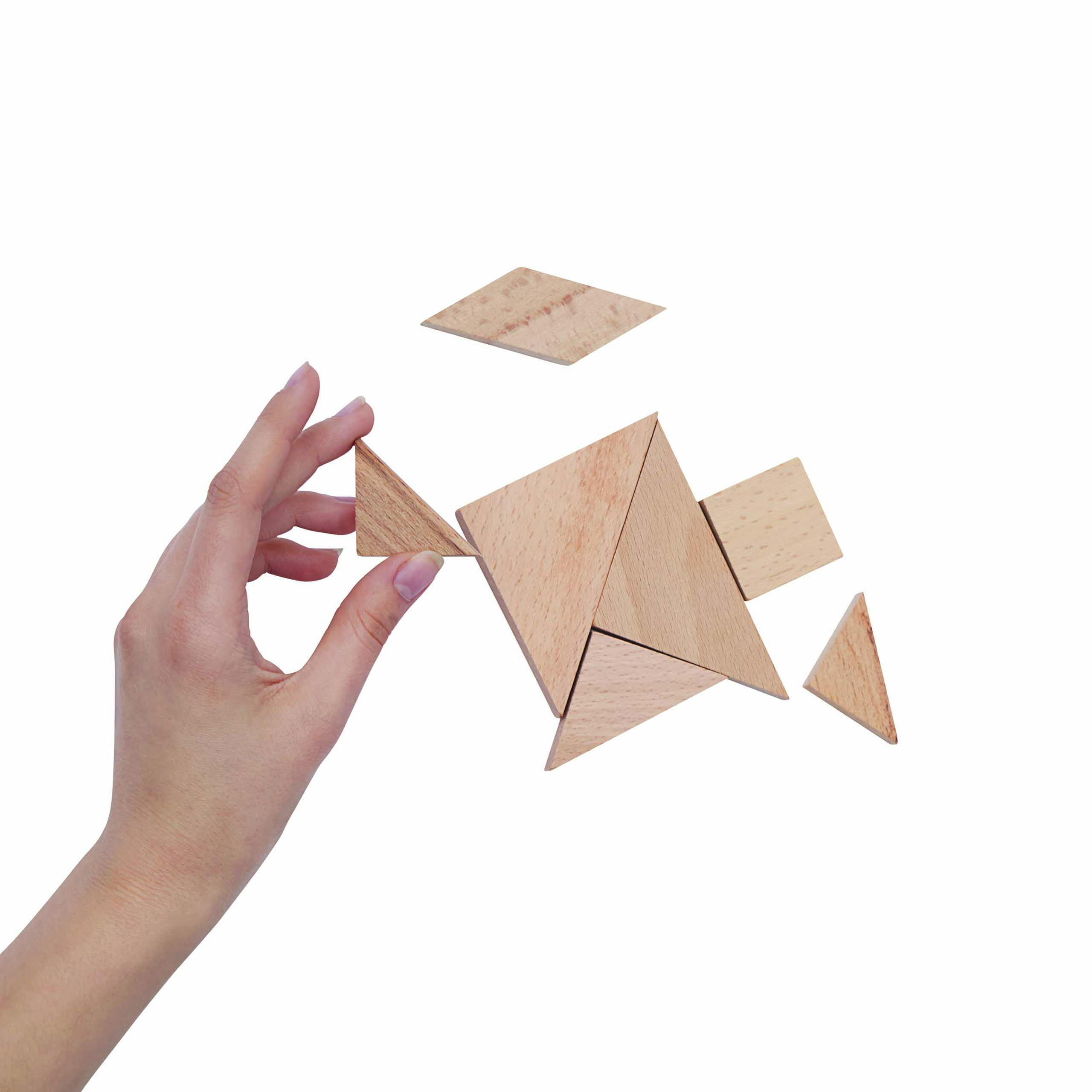 Holz-Puzzle TANGRAM