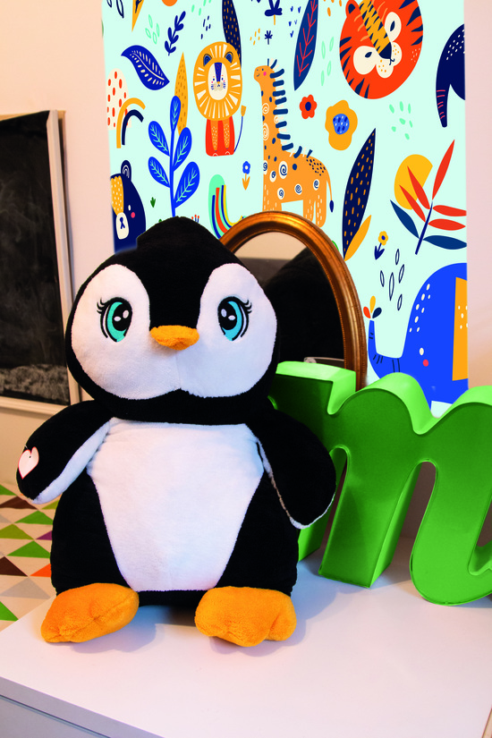 Großer Plüsch-Pinguin SKIPPER