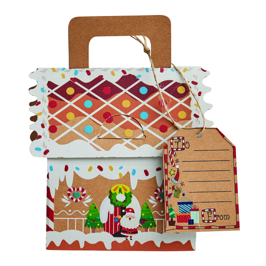 Papp-Geschenkhäuschen SMALL PRESENT