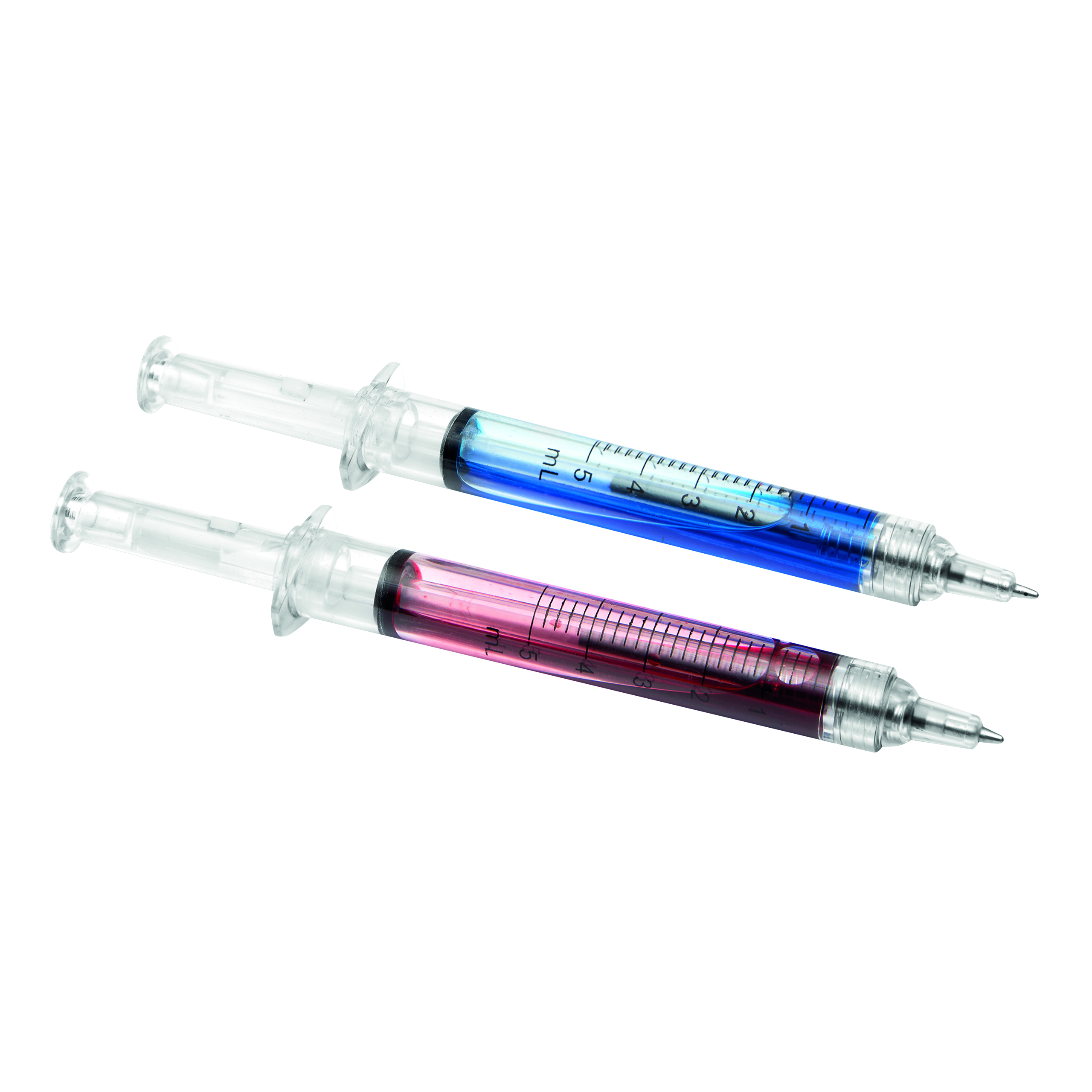 Transparenter Kugelschreiber INJECTION