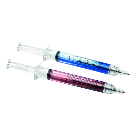 Transparenter Kugelschreiber INJECTION