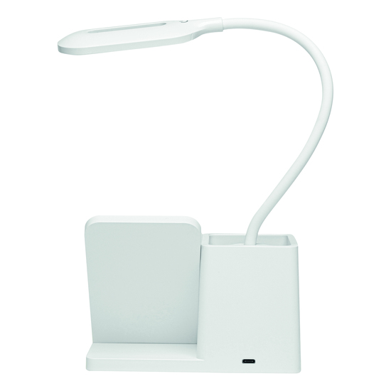 Schreibtisch-Lampe mit Ladestation LIGHT & CHARGE