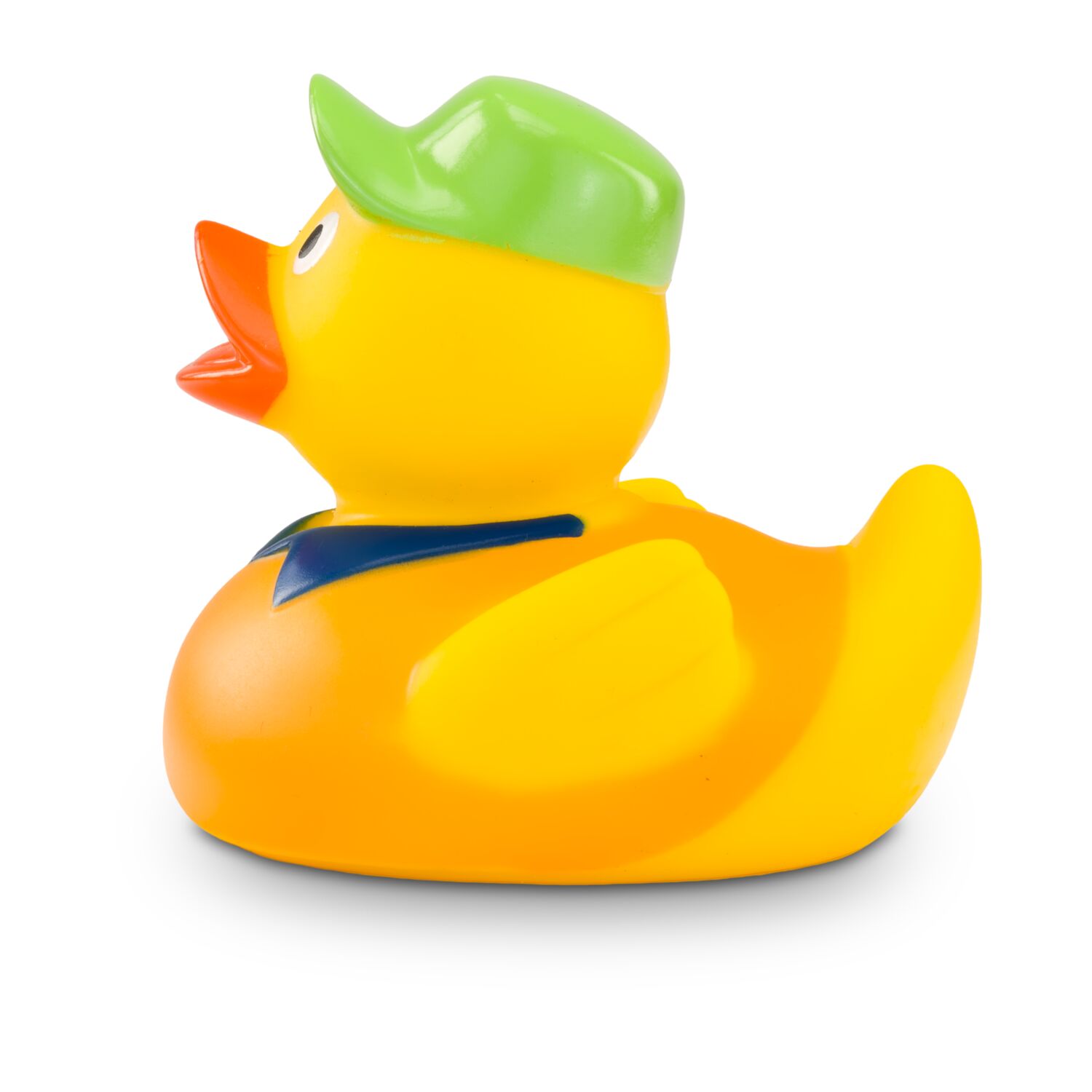 Hugo Handwerker mit orangenem Shirt