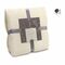 Mikroflauschdecke beige - 150 x 200 cm, 250 g/m²
