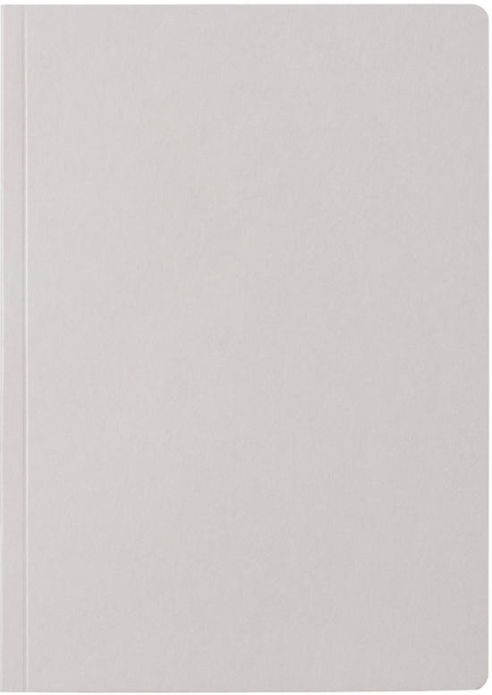 Notizheft Earth Recycling A5, hellgrau