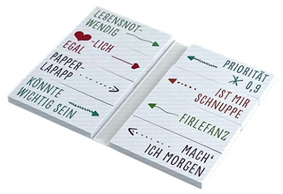 Papiermarker im Softumschlag