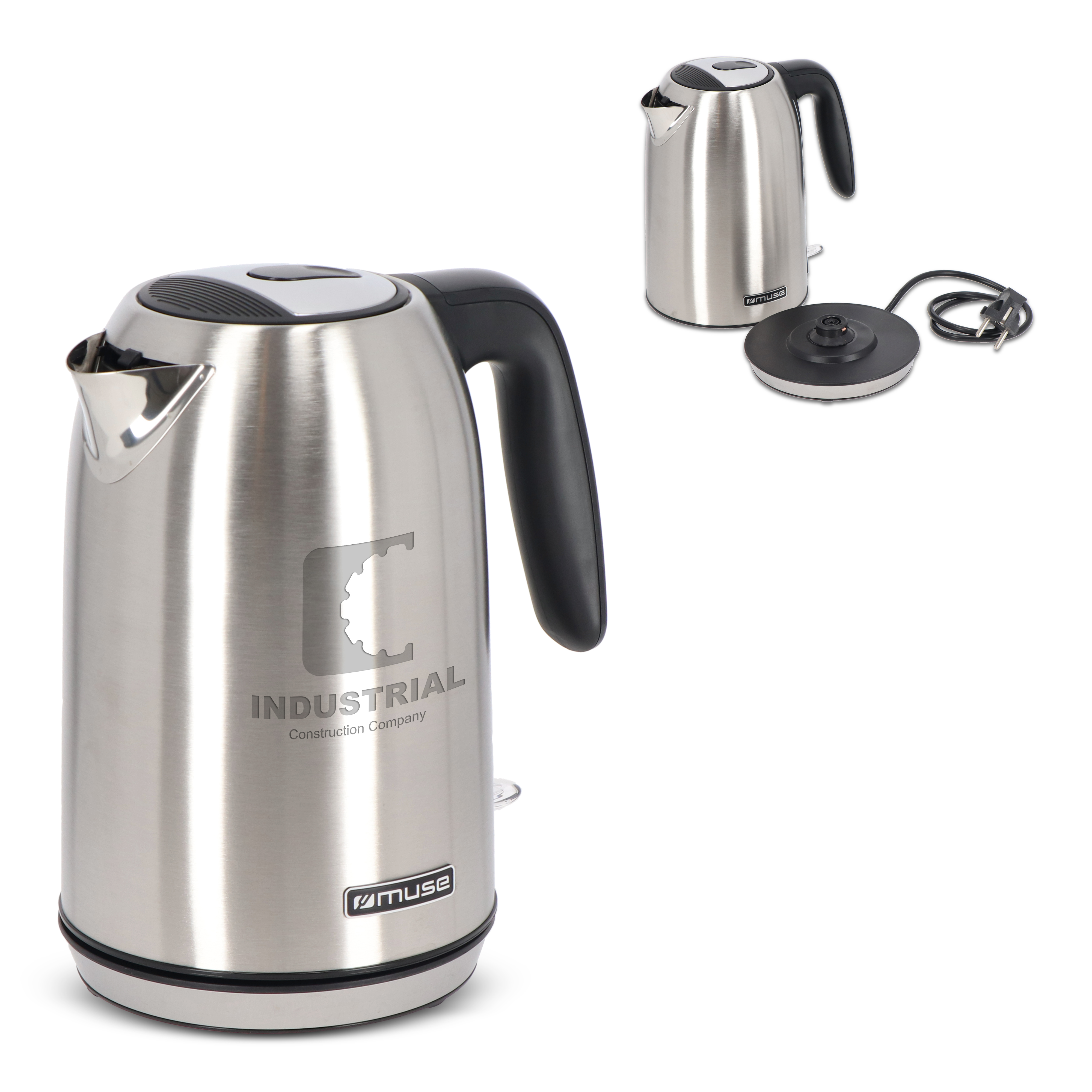 MS-015|Muse Edelstahl Wasserkocher