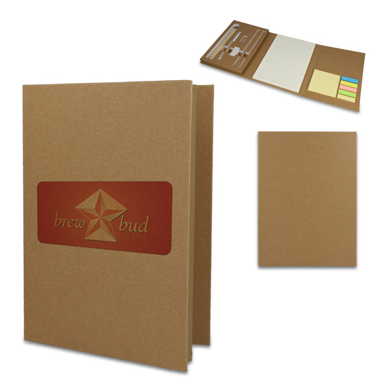 Briefpapier-Set aus Recycling-Papier