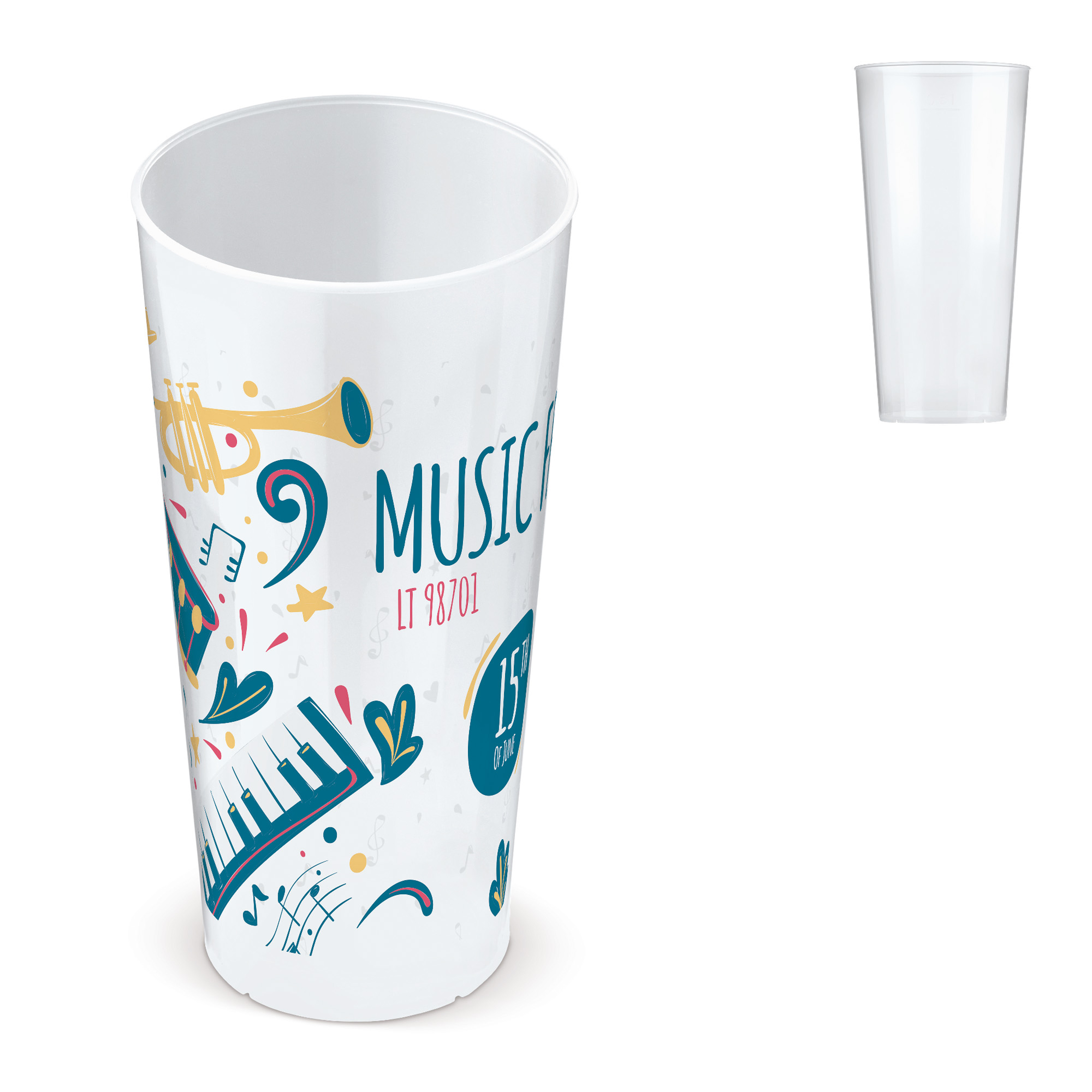 Eco-Becher Biomaterial 500ml