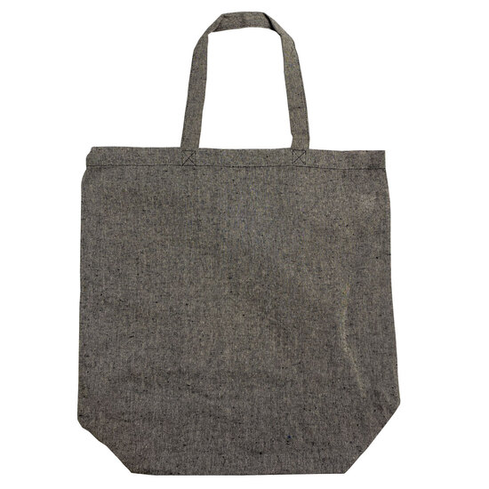 Baumwolltaschen  DKE041 42 x 44+2 x 7 cm schwarz